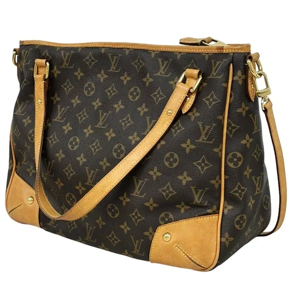 Louis Vuitton Estrela MM Tote Crossbody Handbag Monogram Brown Canvas - Picture 5 of 15